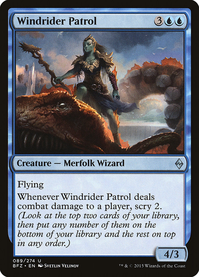 Windrider Patrol [Battle for Zendikar] MTG Single Magic: The Gathering    | Red Claw Gaming