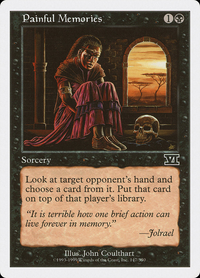 Painful Memories [Classic Sixth Edition] MTG Single Magic: The Gathering    | Red Claw Gaming