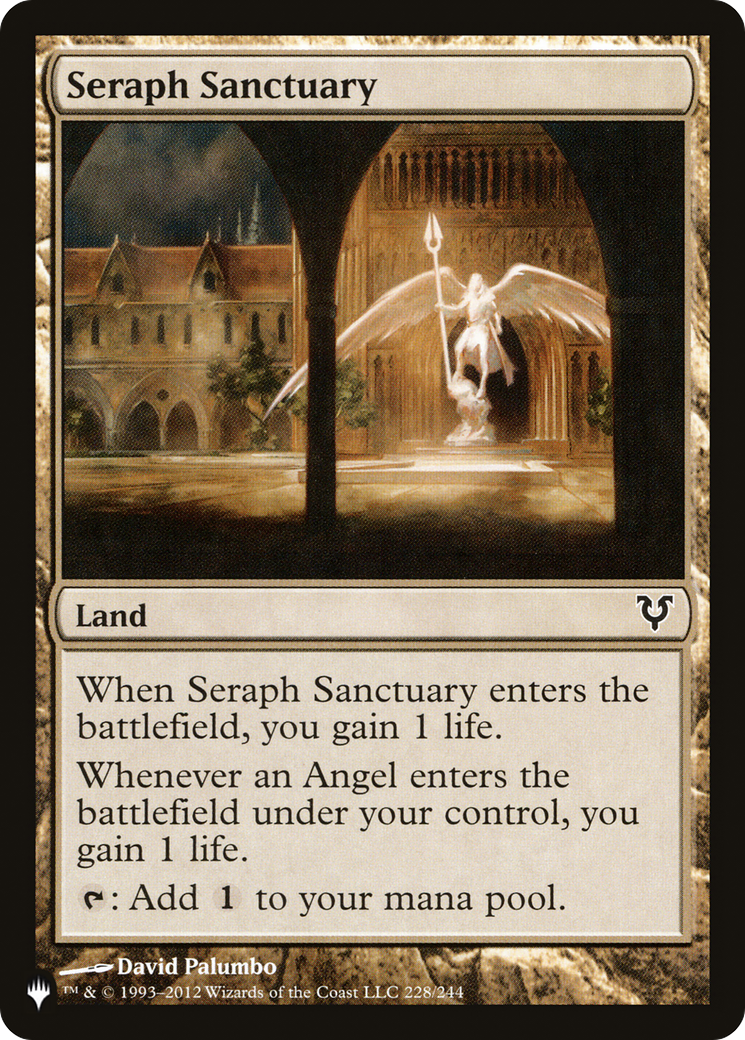 Seraph Sanctuary [Secret Lair: Angels] MTG Single Magic: The Gathering    | Red Claw Gaming
