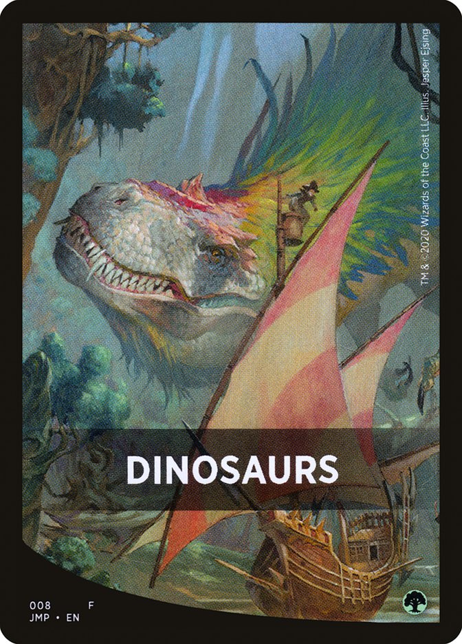 Dinosaurs Theme Card [Jumpstart Front Cards] MTG Single Magic: The Gathering    | Red Claw Gaming