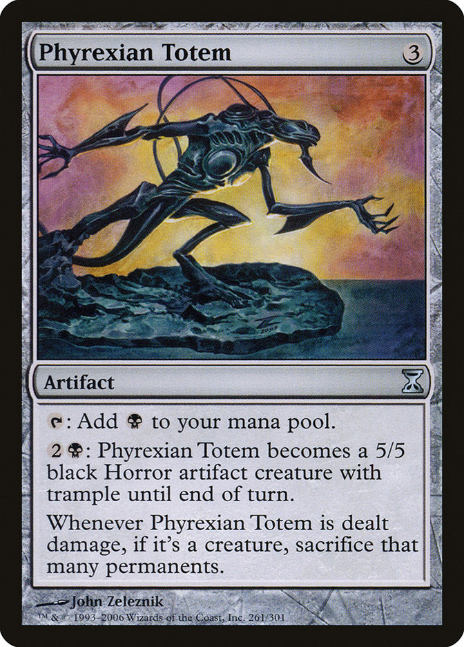 Phyrexian Totem [Time Spiral] MTG Single Magic: The Gathering    | Red Claw Gaming