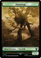 Treefolk // Food Token [The Lord of the Rings: Tales of Middle-Earth Commander Tokens] MTG Single Magic: The Gathering    | Red Claw Gaming