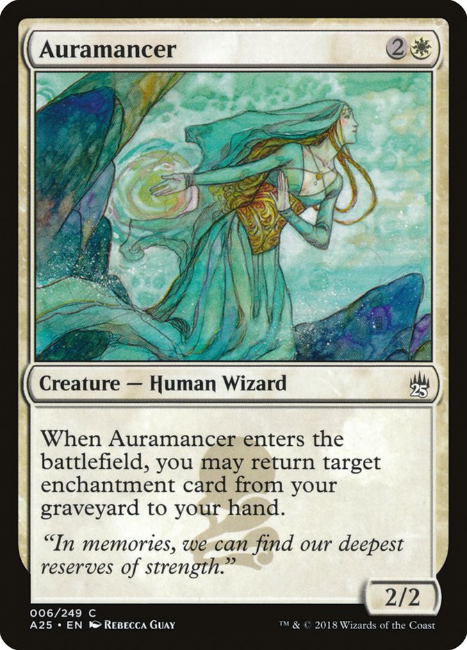 Auramancer [Masters 25] MTG Single Magic: The Gathering    | Red Claw Gaming