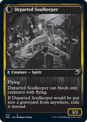 Devoted Grafkeeper // Departed Soulkeeper [Innistrad: Double Feature] MTG Single Magic: The Gathering    | Red Claw Gaming