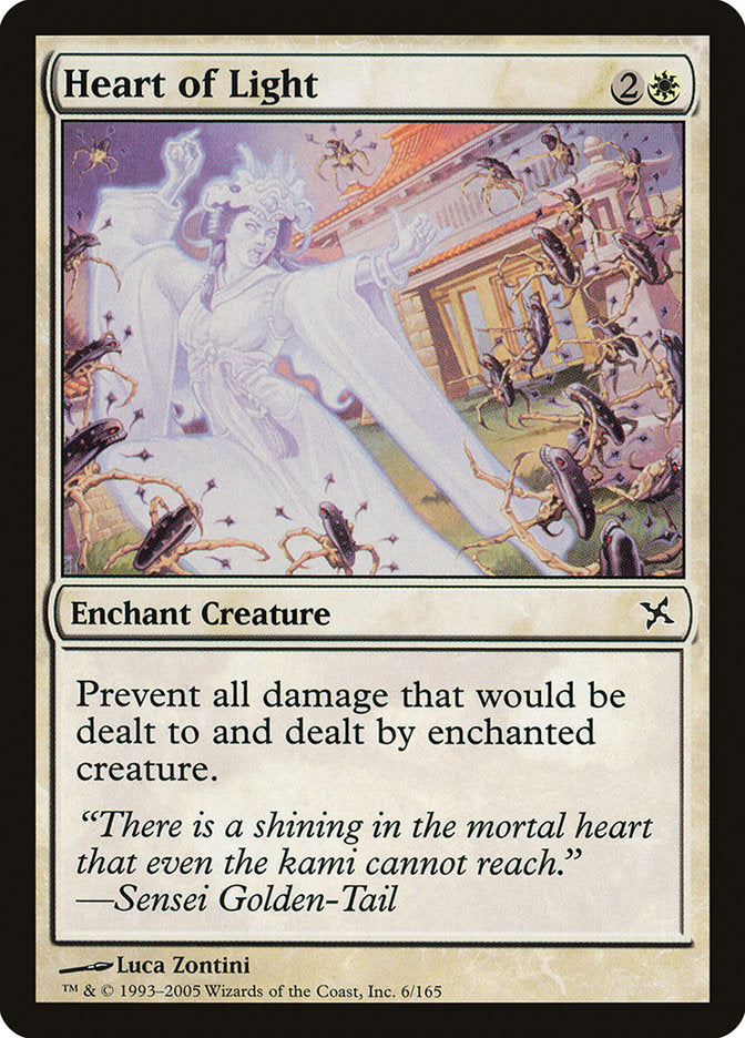 Heart of Light [Betrayers of Kamigawa] MTG Single Magic: The Gathering    | Red Claw Gaming