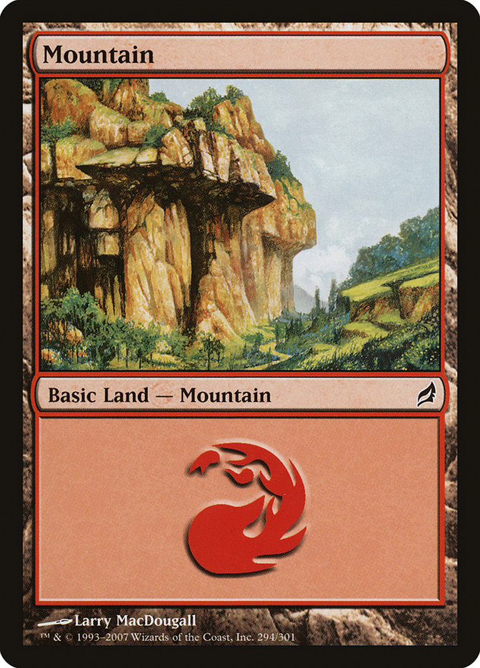 Mountain (294) [Lorwyn] MTG Single Magic: The Gathering    | Red Claw Gaming