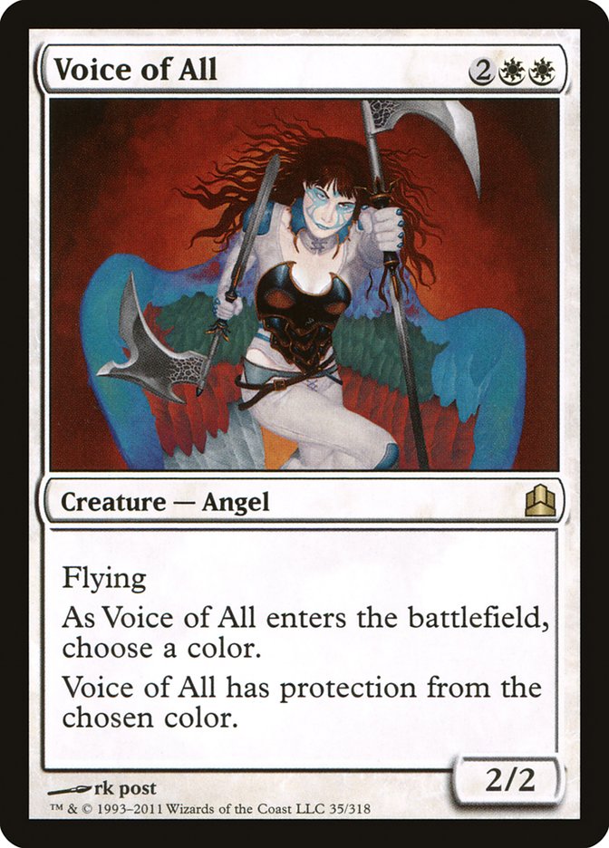 Voice of All [Commander 2011] MTG Single Magic: The Gathering    | Red Claw Gaming