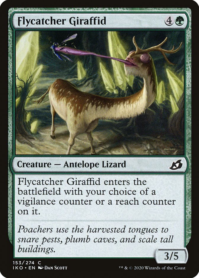 Flycatcher Giraffid [Ikoria: Lair of Behemoths] MTG Single Magic: The Gathering    | Red Claw Gaming