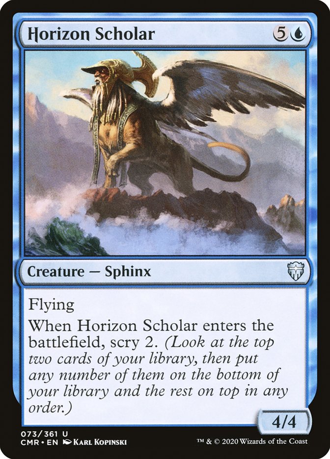 Horizon Scholar [Commander Legends] MTG Single Magic: The Gathering    | Red Claw Gaming