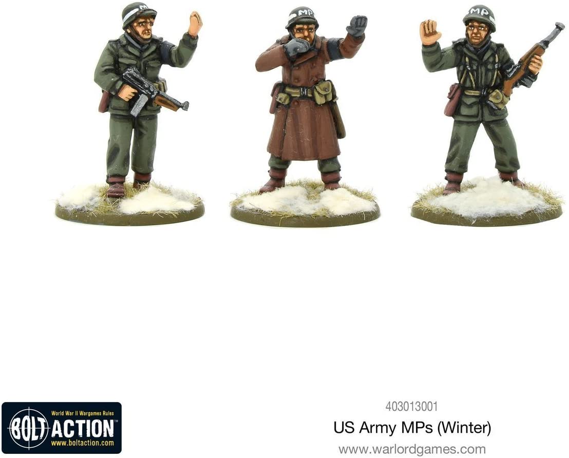 US Army MPs (Winter) American Warlord Games    | Red Claw Gaming