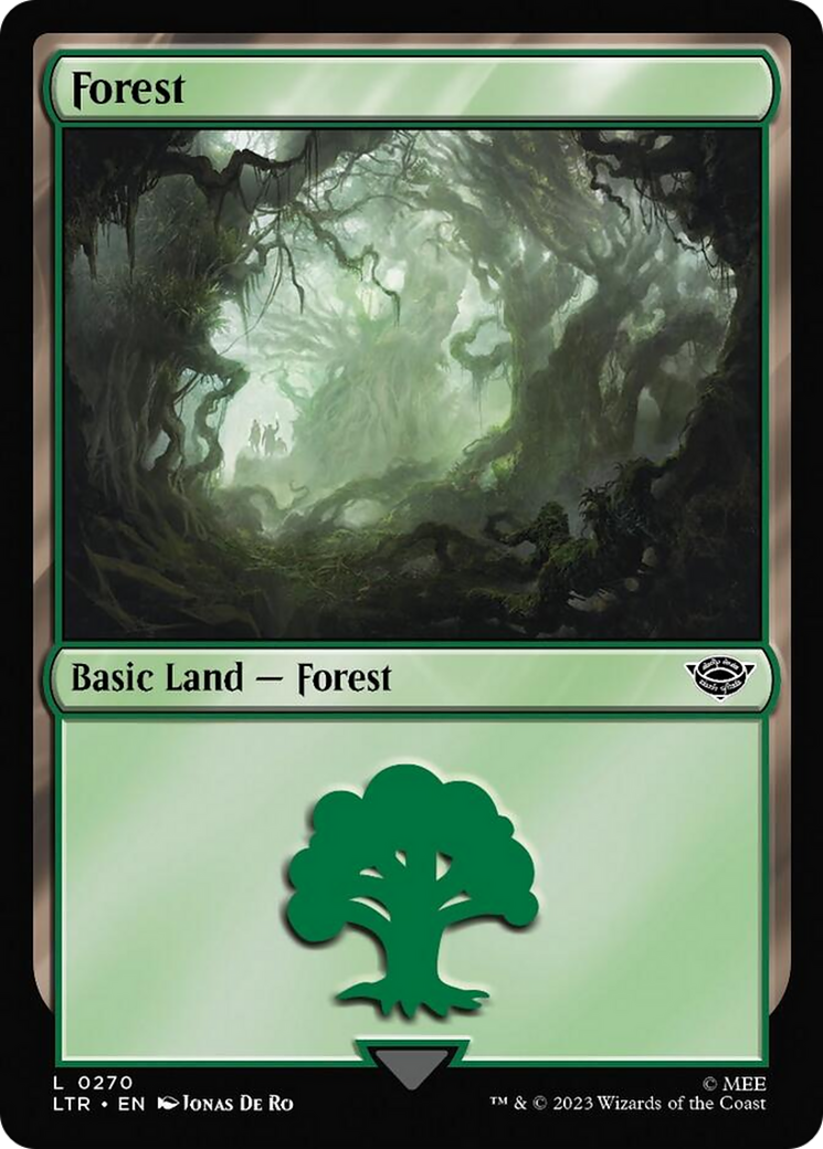Forest (270) [The Lord of the Rings: Tales of Middle-Earth] MTG Single Magic: The Gathering    | Red Claw Gaming