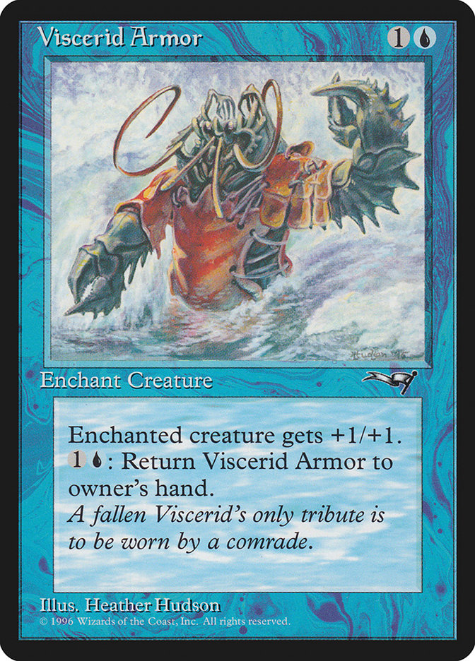 Viscerid Armor (Standing in Water) [Alliances] MTG Single Magic: The Gathering    | Red Claw Gaming