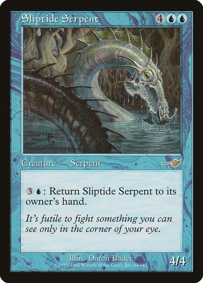 Sliptide Serpent [Nemesis] MTG Single Magic: The Gathering    | Red Claw Gaming
