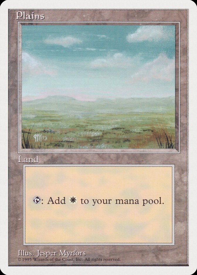 Plains (Signature on Bottom Left) [Rivals Quick Start Set] MTG Single Magic: The Gathering    | Red Claw Gaming