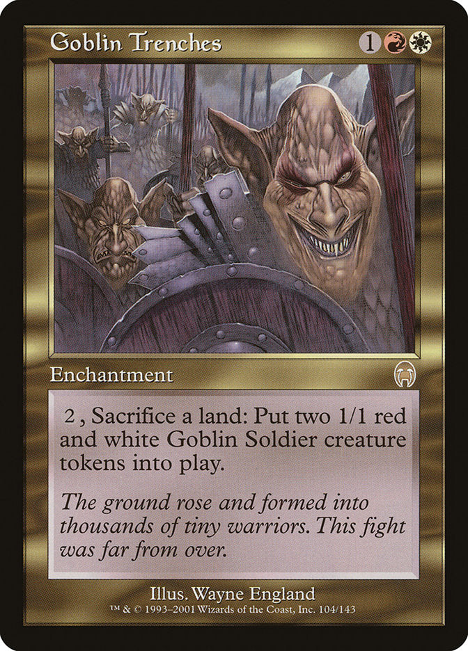 Goblin Trenches [Apocalypse] MTG Single Magic: The Gathering    | Red Claw Gaming