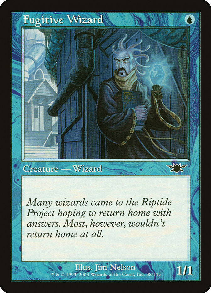 Fugitive Wizard [Legions] MTG Single Magic: The Gathering    | Red Claw Gaming