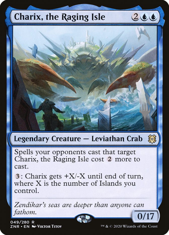 Charix, the Raging Isle (Promo Pack) [Zendikar Rising Promos] MTG Single Magic: The Gathering    | Red Claw Gaming