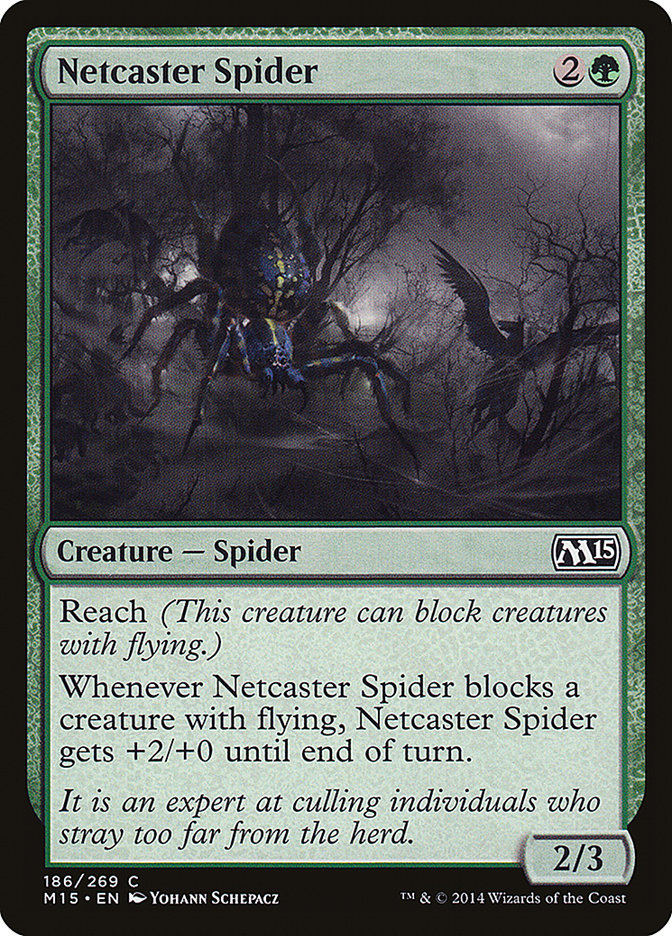 Netcaster Spider [Magic 2015] MTG Single Magic: The Gathering    | Red Claw Gaming