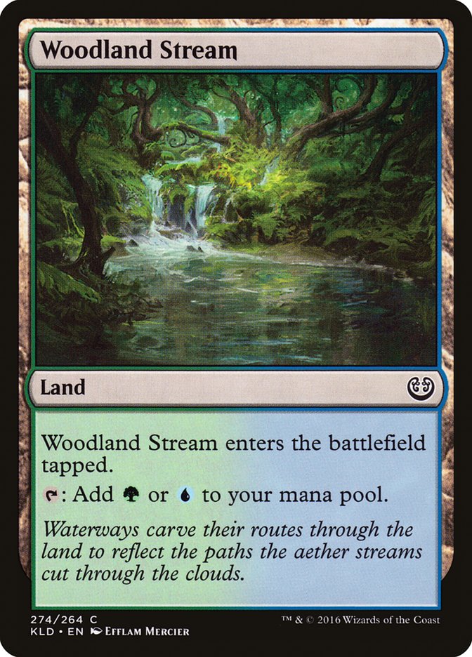 Woodland Stream [Kaladesh] MTG Single Magic: The Gathering    | Red Claw Gaming