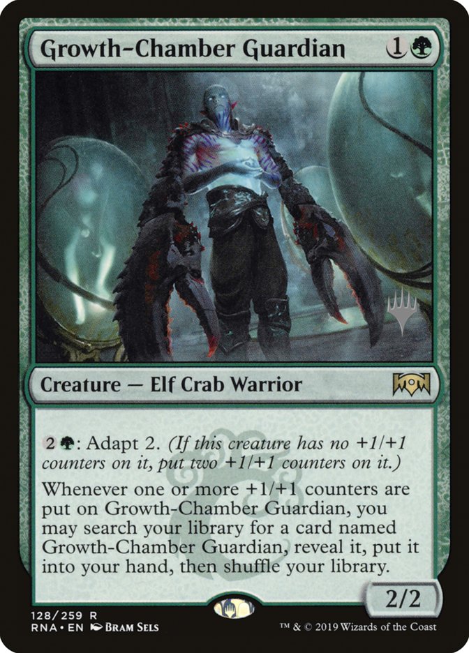 Growth-Chamber Guardian (Promo Pack) [Ravnica Allegiance Promos] MTG Single Magic: The Gathering    | Red Claw Gaming