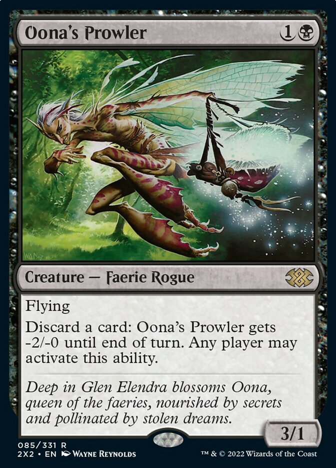 Oona's Prowler [Double Masters 2022] MTG Single Magic: The Gathering    | Red Claw Gaming