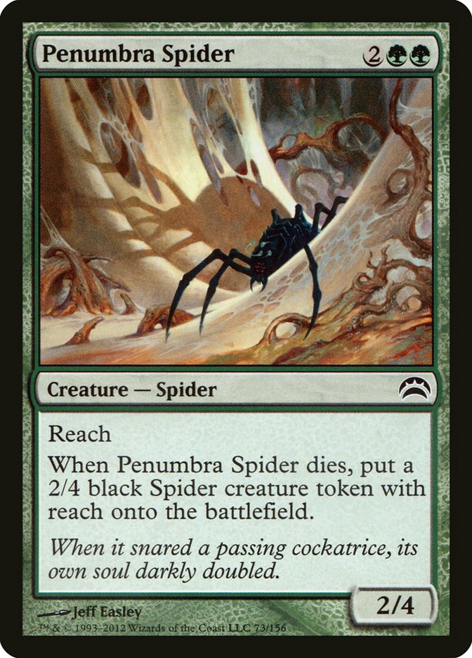 Penumbra Spider [Planechase 2012] MTG Single Magic: The Gathering    | Red Claw Gaming