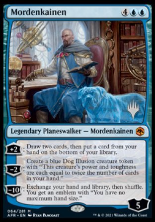 Mordenkainen (Promo Pack) [Dungeons & Dragons: Adventures in the Forgotten Realms Promos] MTG Single Magic: The Gathering    | Red Claw Gaming