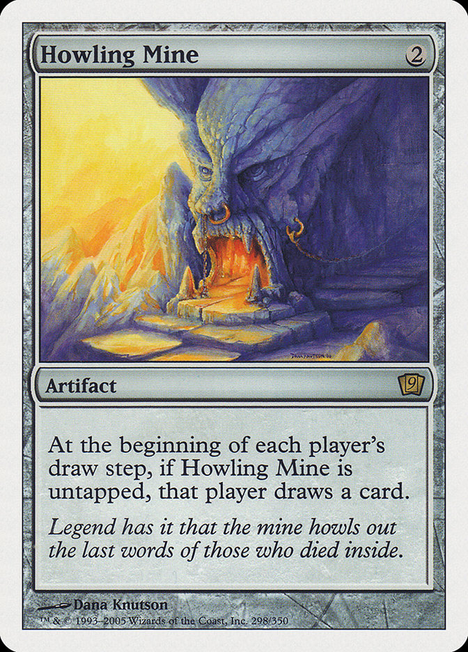 Howling Mine [Ninth Edition] MTG Single Magic: The Gathering    | Red Claw Gaming