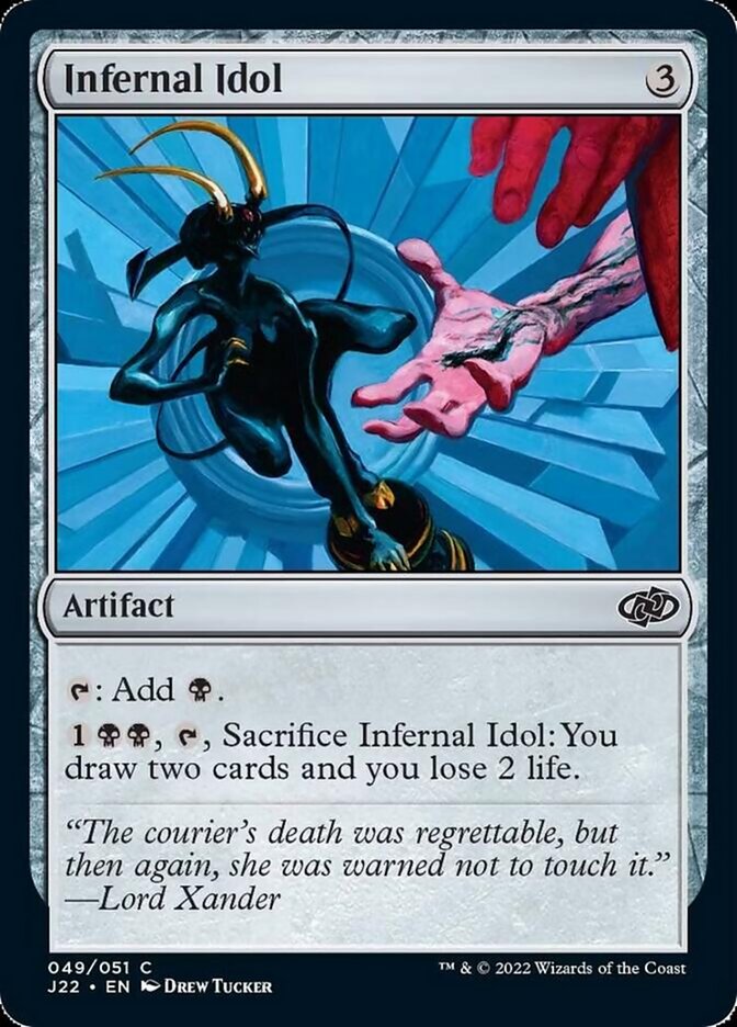 Infernal Idol [Jumpstart 2022] MTG Single Magic: The Gathering    | Red Claw Gaming