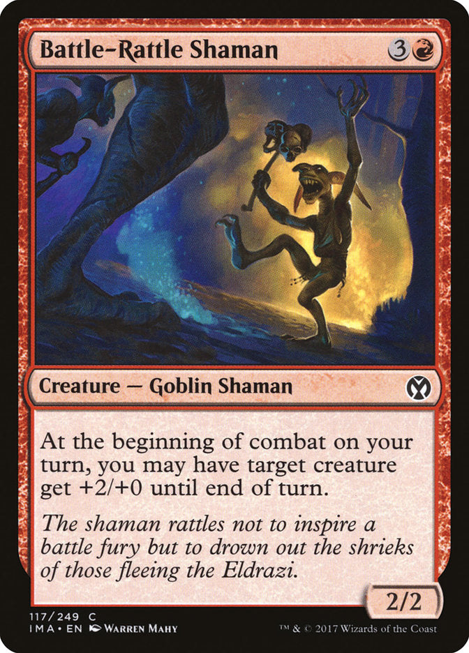 Battle-Rattle Shaman [Iconic Masters] MTG Single Magic: The Gathering    | Red Claw Gaming