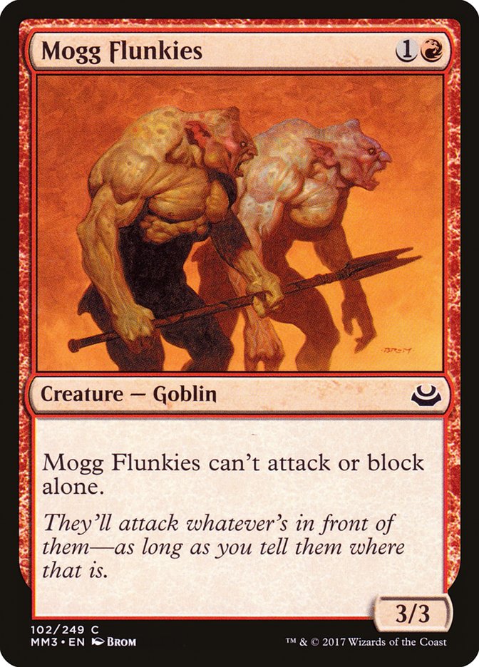Mogg Flunkies [Modern Masters 2017] MTG Single Magic: The Gathering    | Red Claw Gaming