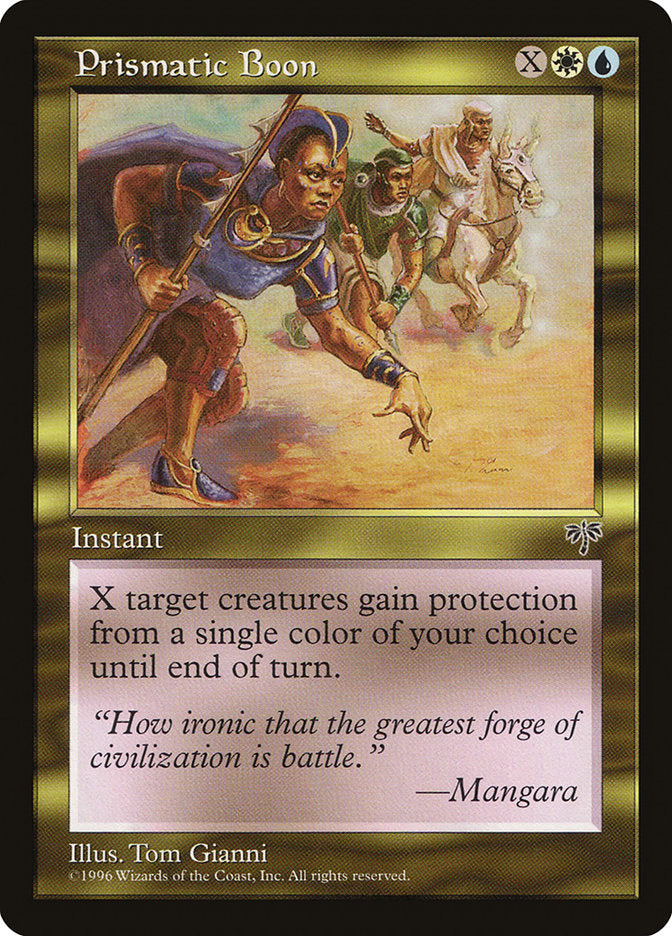 Prismatic Boon [Mirage] MTG Single Magic: The Gathering    | Red Claw Gaming