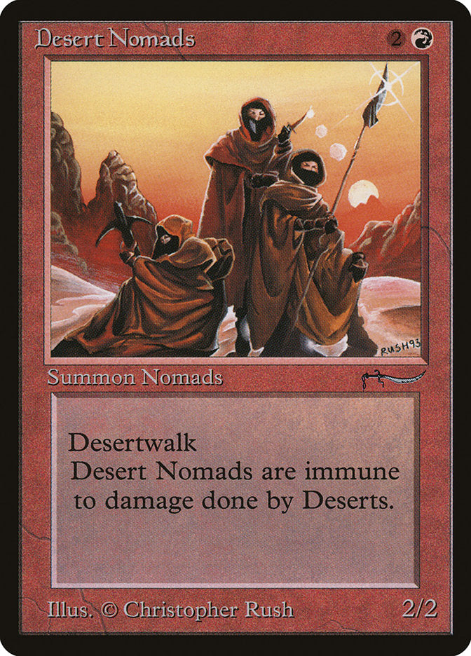 Desert Nomads [Arabian Nights] MTG Single Magic: The Gathering    | Red Claw Gaming