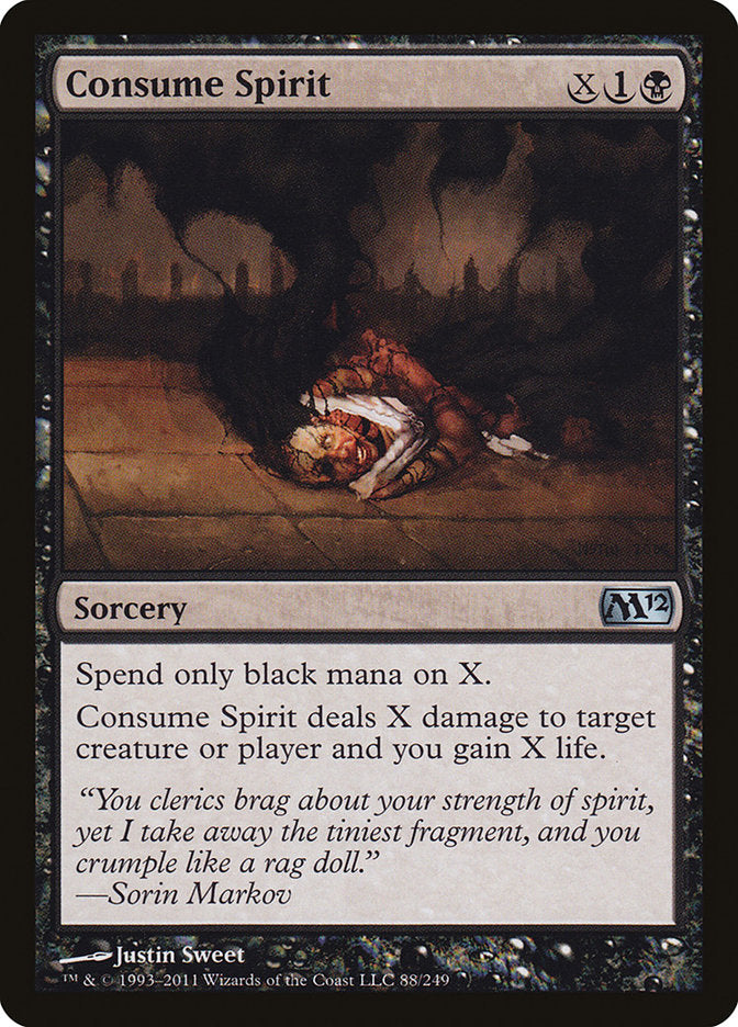 Consume Spirit [Magic 2012] MTG Single Magic: The Gathering    | Red Claw Gaming