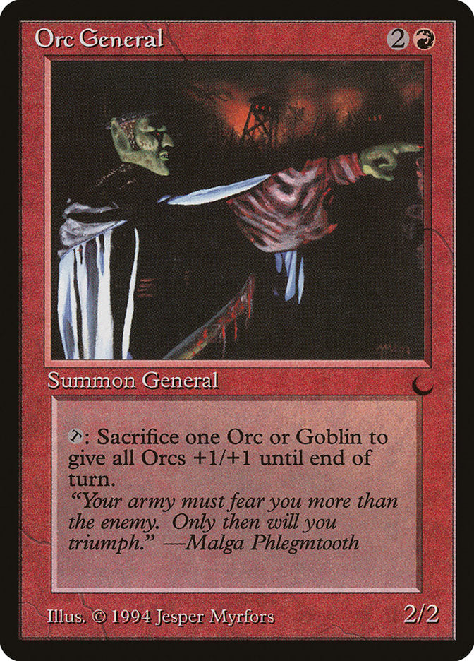 Orc General [The Dark] MTG Single Magic: The Gathering    | Red Claw Gaming