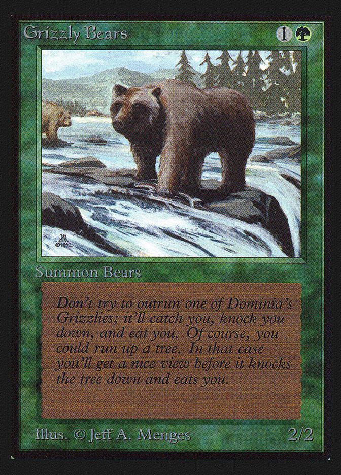 Grizzly Bears [International Collectors' Edition] MTG Single Magic: The Gathering    | Red Claw Gaming