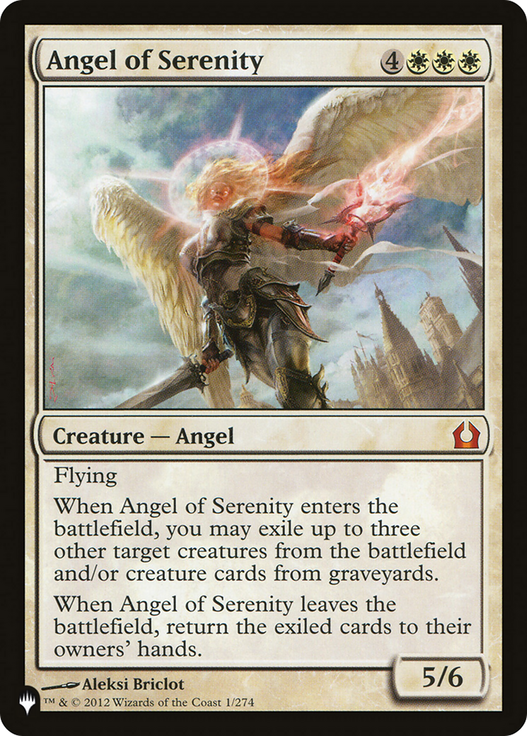 Angel of Serenity [Secret Lair: Angels] MTG Single Magic: The Gathering    | Red Claw Gaming