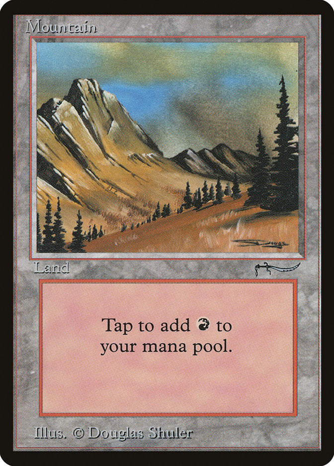 Mountain (77) [Arabian Nights] MTG Single Magic: The Gathering    | Red Claw Gaming