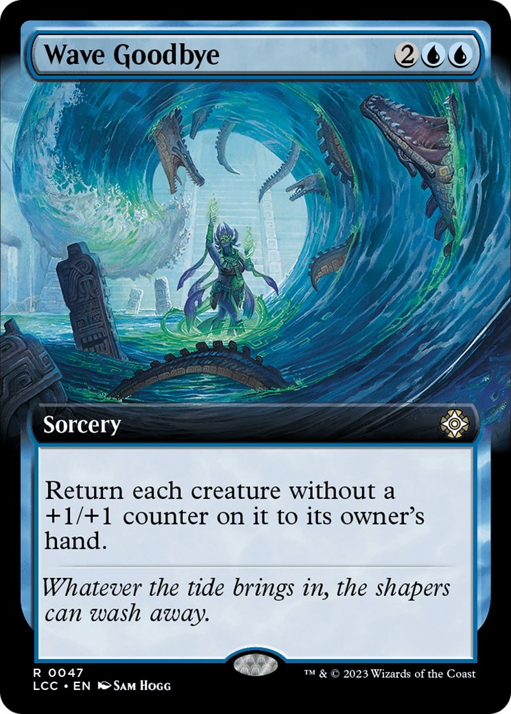 Wave Goodbye (Extended Art) [The Lost Caverns of Ixalan Commander] MTG Single Magic: The Gathering    | Red Claw Gaming