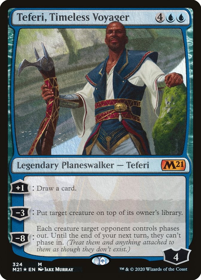 Teferi, Timeless Voyager [Core Set 2021] MTG Single Magic: The Gathering    | Red Claw Gaming