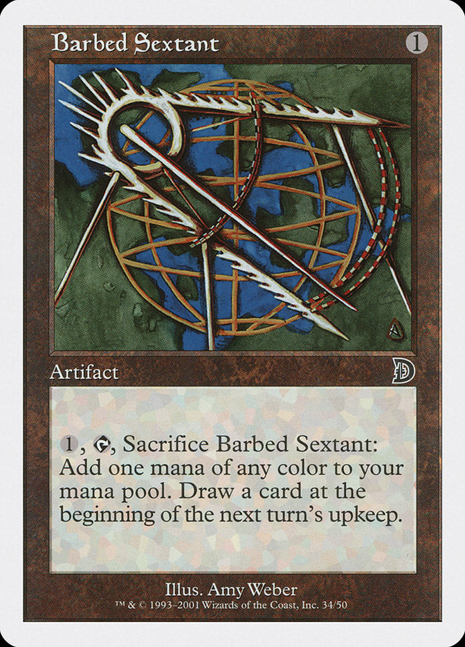 Barbed Sextant [Deckmasters] MTG Single Magic: The Gathering    | Red Claw Gaming