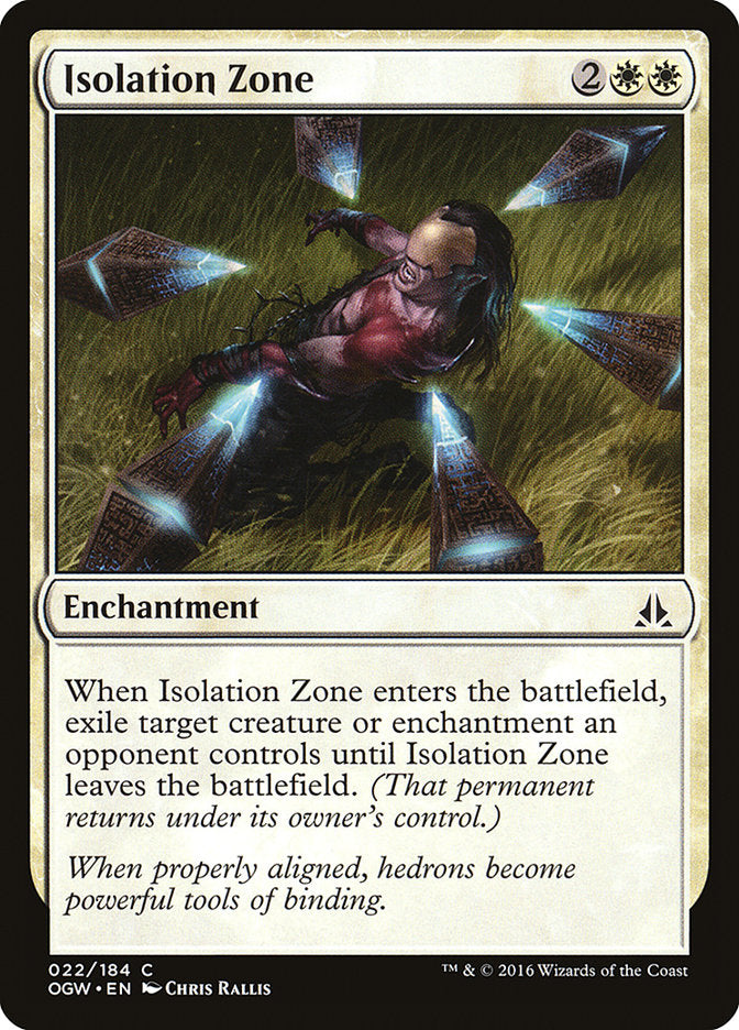 Isolation Zone [Oath of the Gatewatch] MTG Single Magic: The Gathering    | Red Claw Gaming