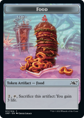 Squirrel // Food (011) Double-Sided Token [Unfinity Tokens] MTG Single Magic: The Gathering    | Red Claw Gaming