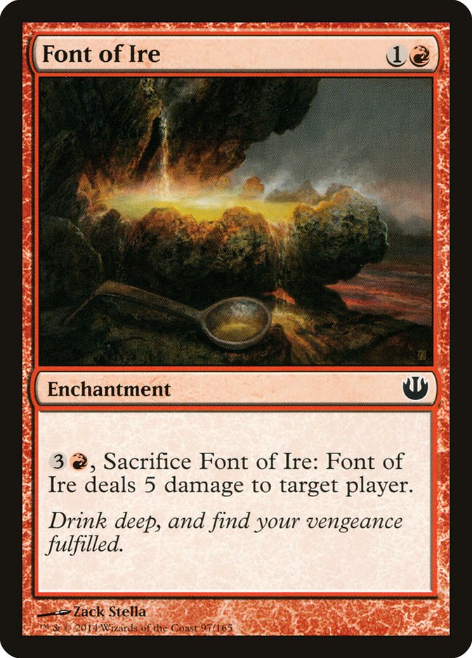 Font of Ire [Journey into Nyx] MTG Single Magic: The Gathering    | Red Claw Gaming