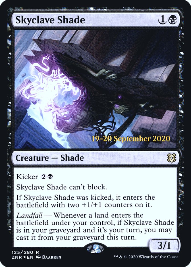 Skyclave Shade [Zendikar Rising Prerelease Promos] MTG Single Magic: The Gathering    | Red Claw Gaming