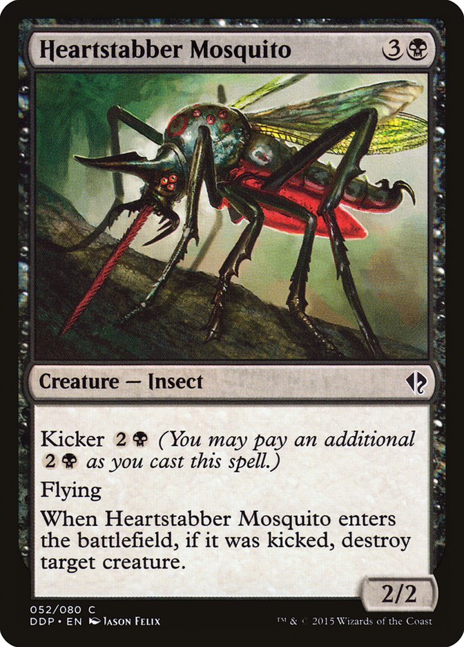 Heartstabber Mosquito [Duel Decks: Zendikar vs. Eldrazi] MTG Single Magic: The Gathering    | Red Claw Gaming