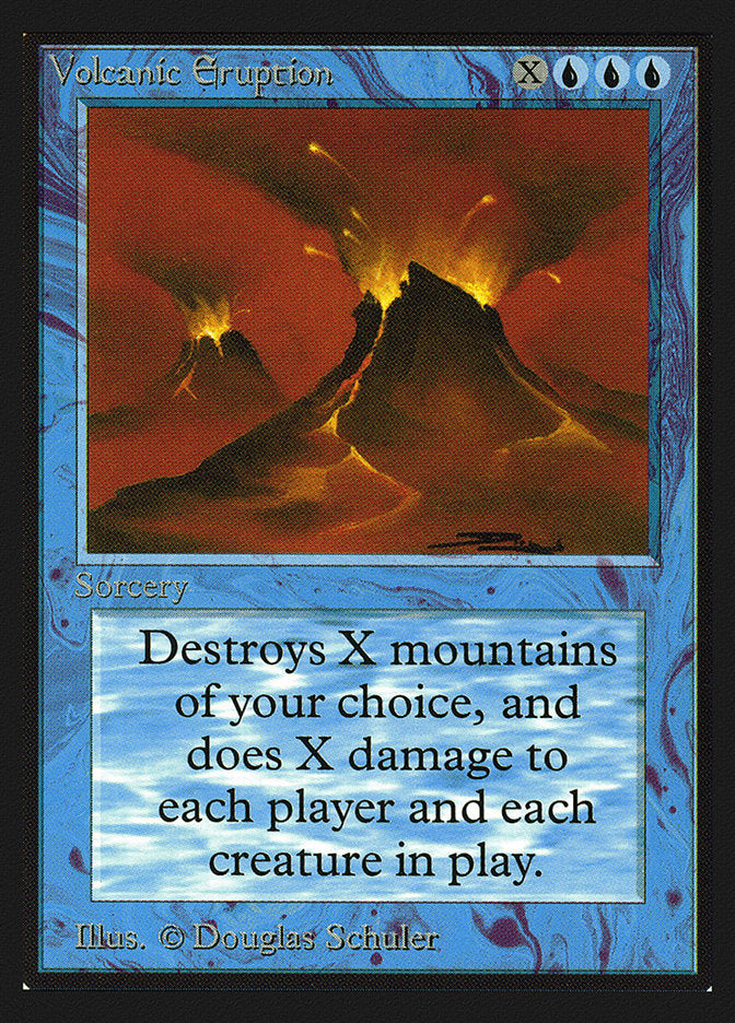 Volcanic Eruption [International Collectors' Edition] MTG Single Magic: The Gathering    | Red Claw Gaming