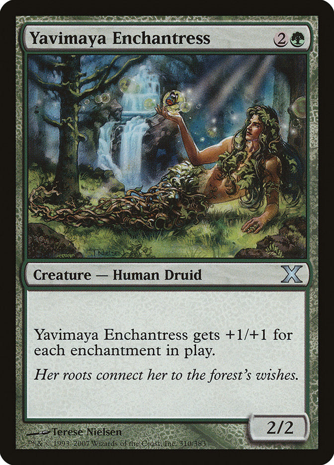 Yavimaya Enchantress [Tenth Edition] MTG Single Magic: The Gathering    | Red Claw Gaming