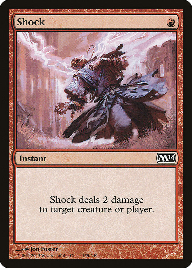 Shock [Magic 2014] MTG Single Magic: The Gathering    | Red Claw Gaming