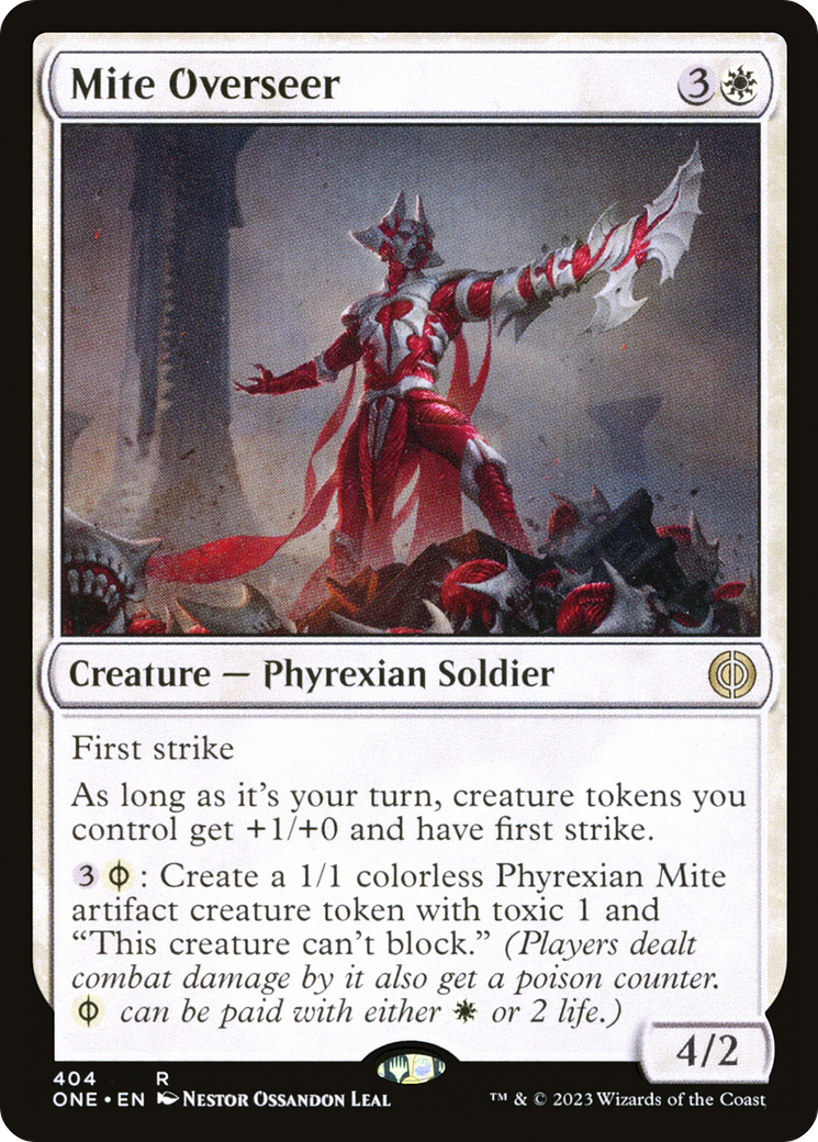 Mite Overseer [Phyrexia: All Will Be One] MTG Single Magic: The Gathering    | Red Claw Gaming